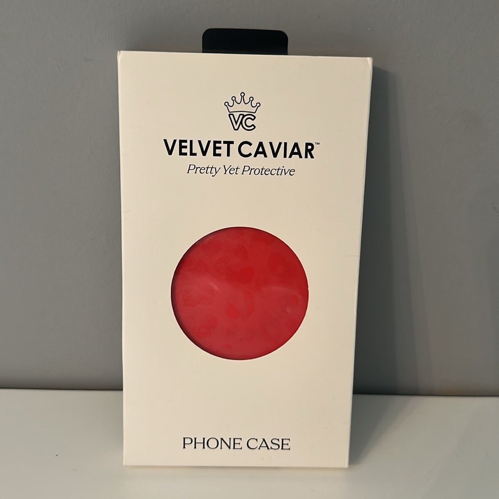 Velvet Caviar Red Hot Leopard iPhone 14 Pro Case - Picture 2 of 5